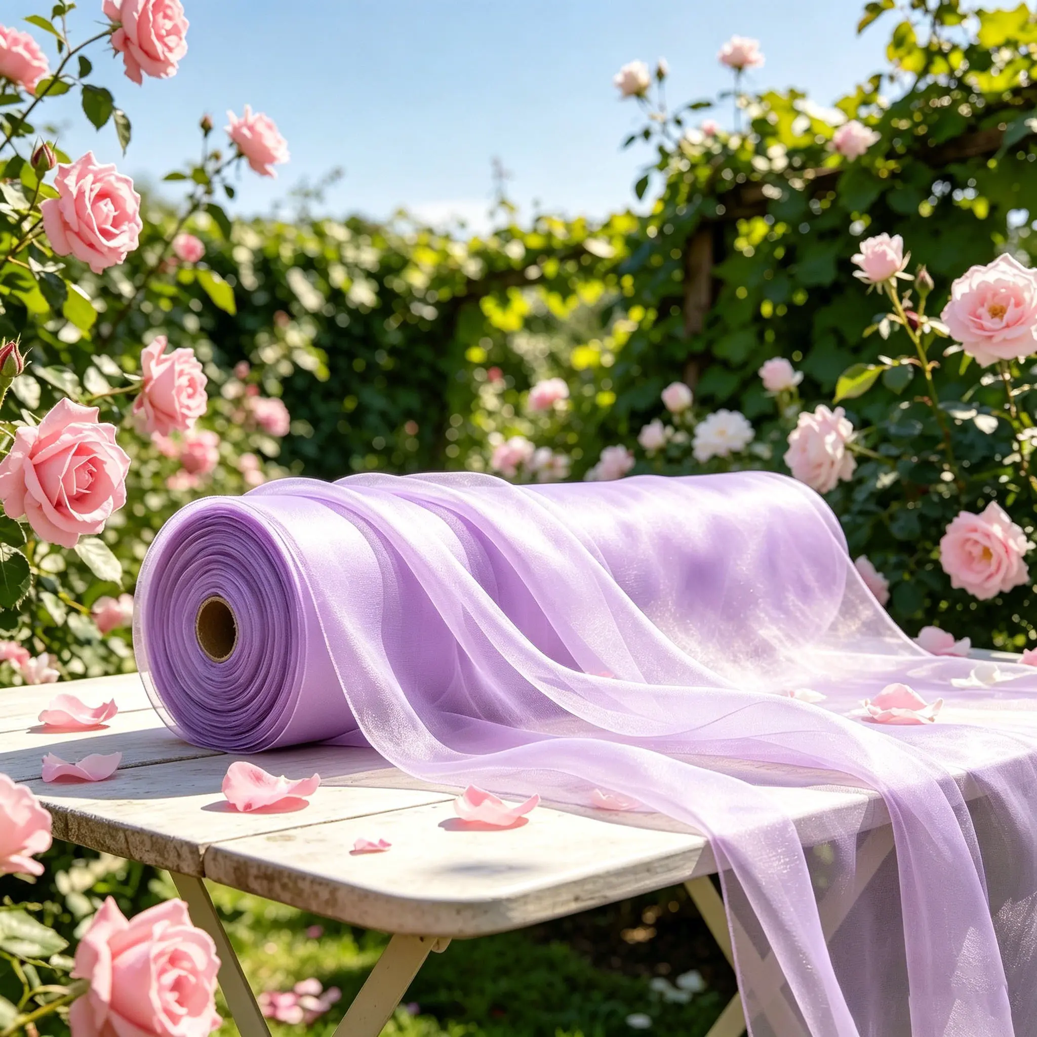 High-quality soft and lightweight purple tulle curtain, party decoration backdrop, suitable for weddings, wedding parties, birthdays, anniversaries, etc. - Versatile indoor/outdoor decoration, suitable for photography, Christmas
