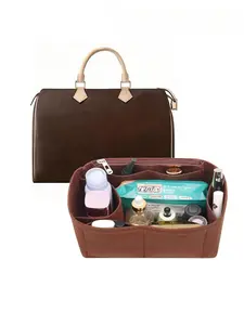 Felt Purse Inserts for Speedy 25/30/35, Handbag Inner Liner, Organizer Insert, Handbag Divider Organizer, Purse Storage Organizer, Ideal for Luxury Handbag & Tote Bag