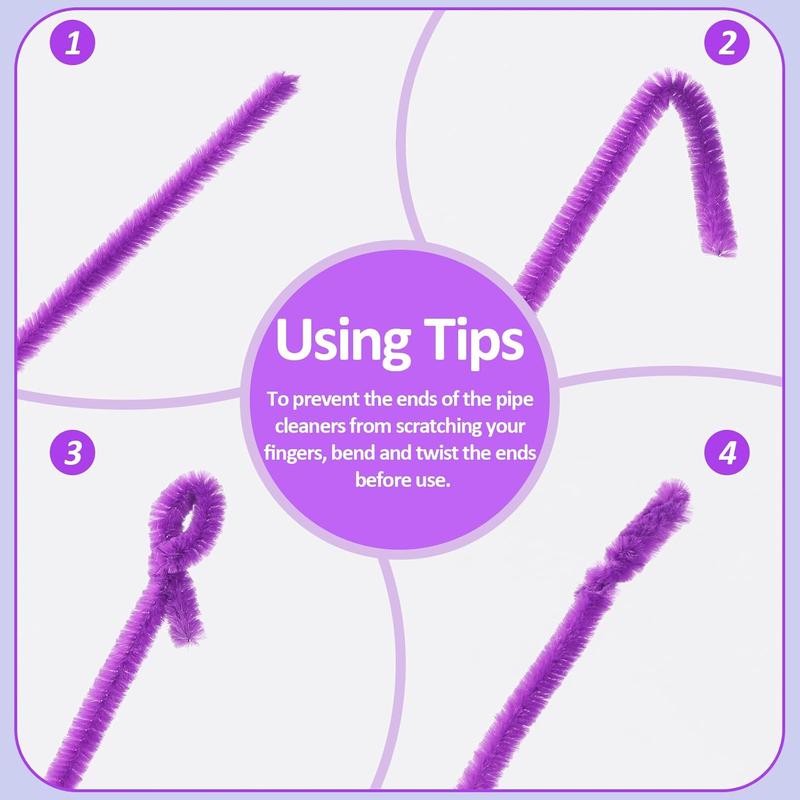 1500 count 30 Colors Quality Pipe Cleaners Bulk, Thick Pipe Cleaners Craft for DIY Craft Projects, Multicolored Limpia Pipas for Art Supplies & Materials, Rainbow Chenille Stems(12inch*6mm)