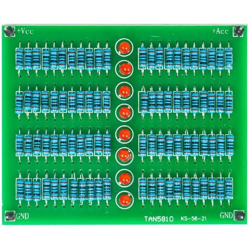 DIY Project Soldering Practice Kit with 88 Resistors and Electronic Components - Learning Tool for Beginners and Electronics Enthusiasts, Soldering Project
