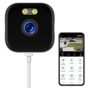 Mini Smart Home Surveillance Monitoring Camera, 1 Set 2.4G WiFi Camera with Night-Vision, Indoor Remote Viewing Camera, Cameras for Inside Home, Portable Camera for Home Security, Wireless Security Cameras
