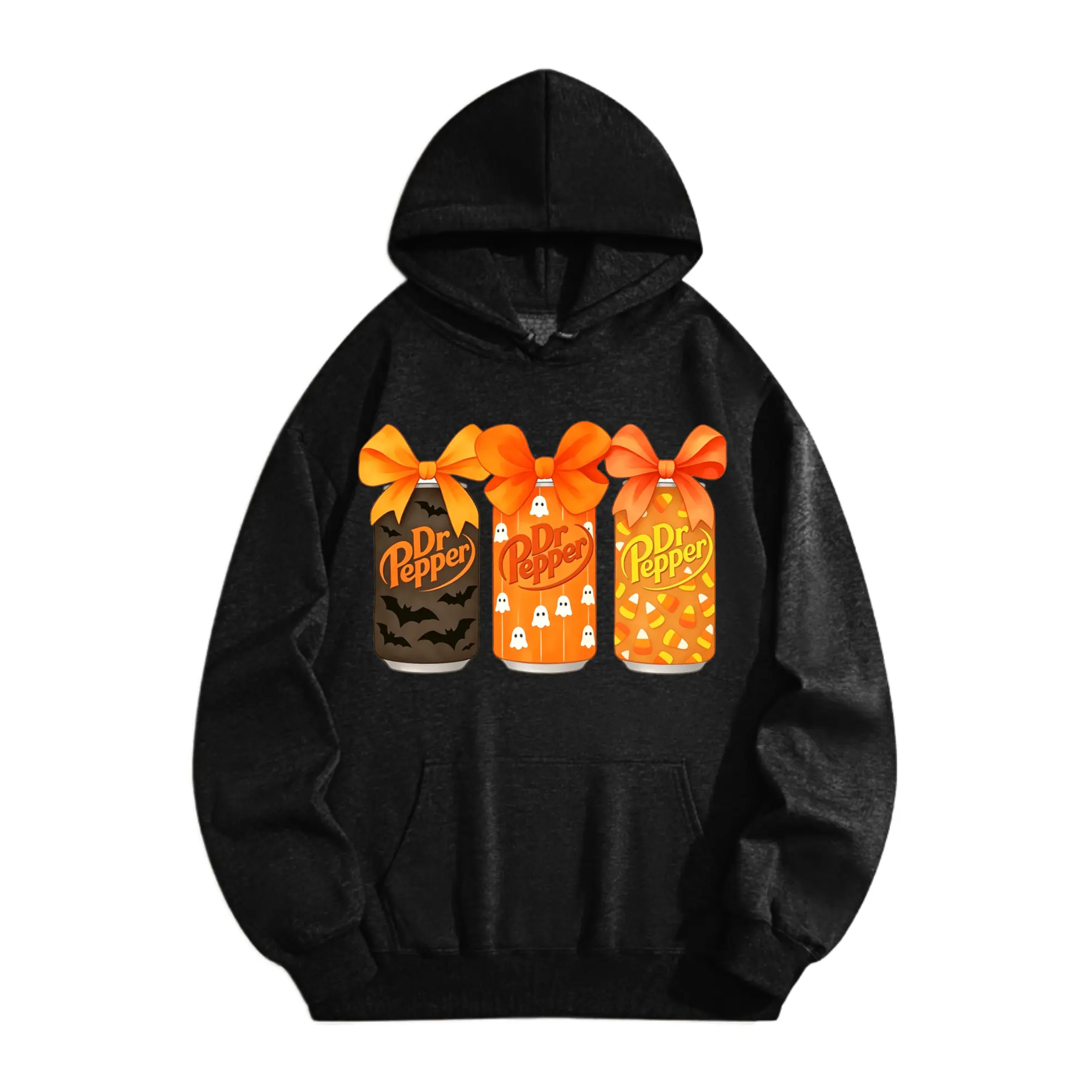 Dr Pepper Halloween Funny shirt hoodie Spooky Soda graphic tees Crewneck Women's Unisex Soft Cotton Cozy Pullover for All Seasons Top Trending Casual