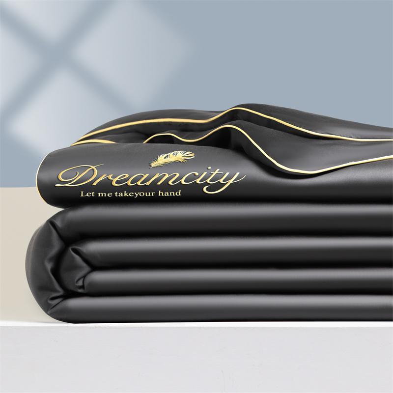 Solid Color Comforter, 1 Count Soft Comfortable Cooling Bedding Quilt, Breathable Lightweight Comforter for Home Bedroom Hotel Dormitory