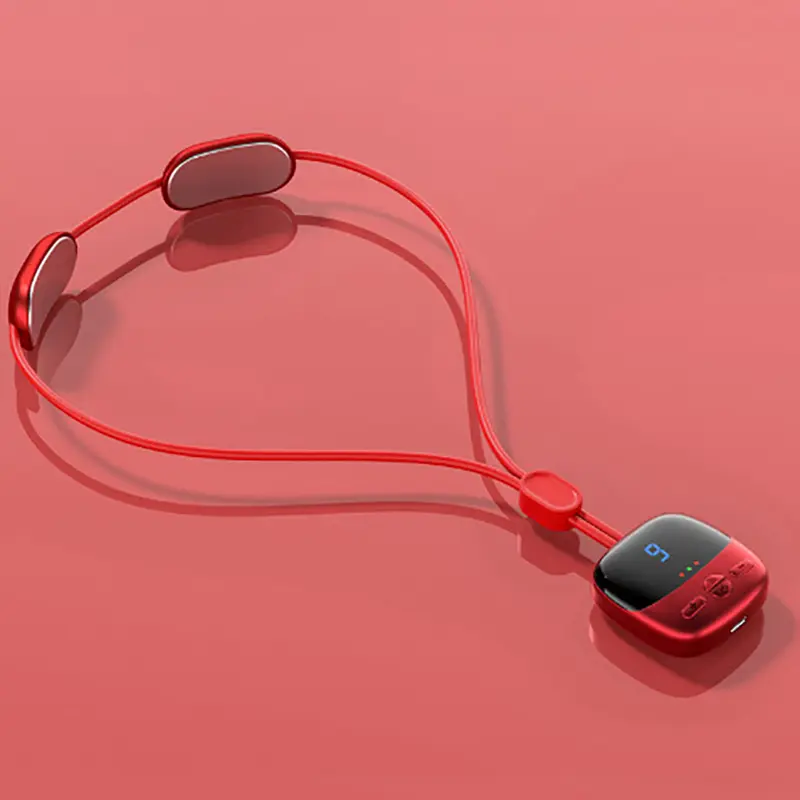 Mini Hanging Smart Cervical Spine Massager Portable Neck Protector Multiple Modes Pulse Hot Compress Care Relax Neck Shoulder