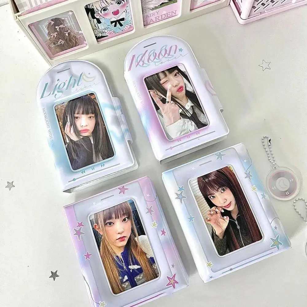 High Quality Korean Style PVC Unisex Binding Photobook (14x9cm) - Collectible Kpop Idol Photocard Holder for Party Gifts, Festive Supplies, as show, no extra accessories included