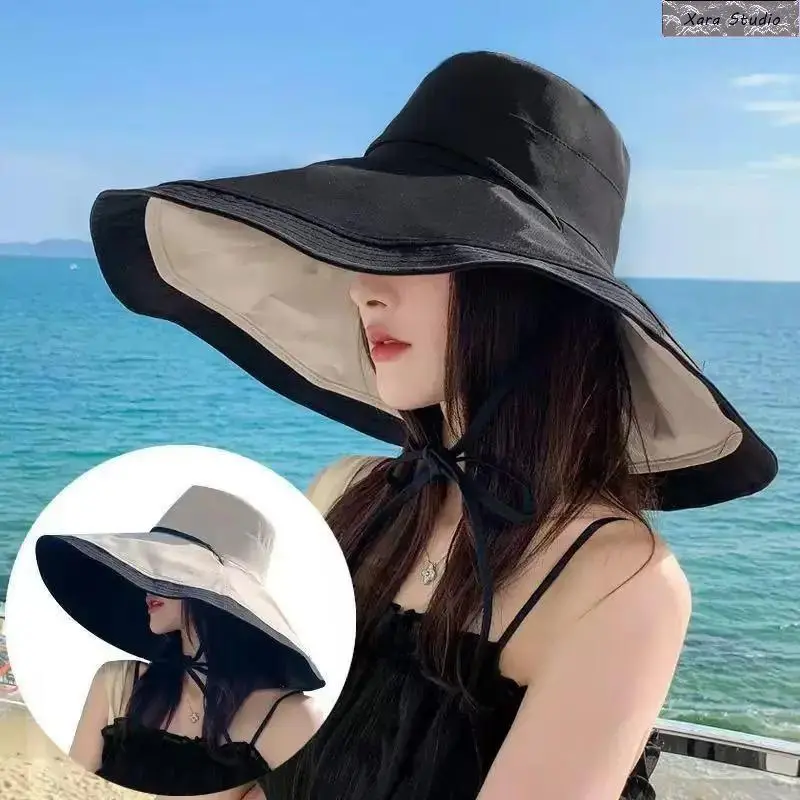 UV Protection Sun Hat for Women Wide Brim Bucket Hat UPF Face Covering Sun Protection Hat, Lightweight Breathable Full Coverage Design Outdoor Beach Travel Hiking Gardening Summer Essential