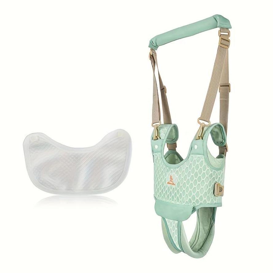 All-Season Breathable Vest-Style Pet Walking Helper Harness, Comfort Handheld Support Safety Harness with Sponge Handle Leash for Outdoor Walking, Pink/Green/Purple