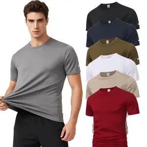 Huge Savings 3 Pack Mix & Match Quick Dry Running T-Shirt Men Breathable Pinhole Mesh With Reflective Trim Athletic Fitness Sport Short Sleeve Tops