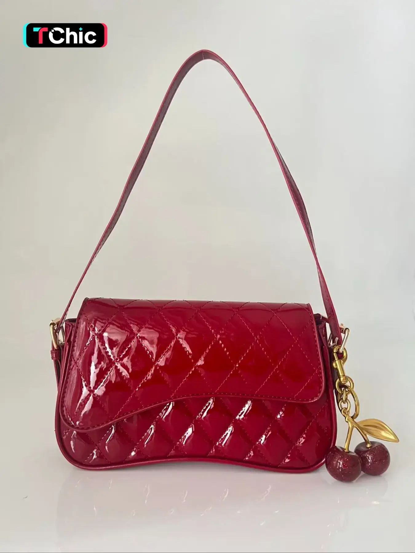 Christmas Plaid Satchel, Classic Diamond Pattern Small Square Crossbody Shoulder Bag, Y2K Fashion Accessory, Daily Use Essential, Embellished Shoulder Bag