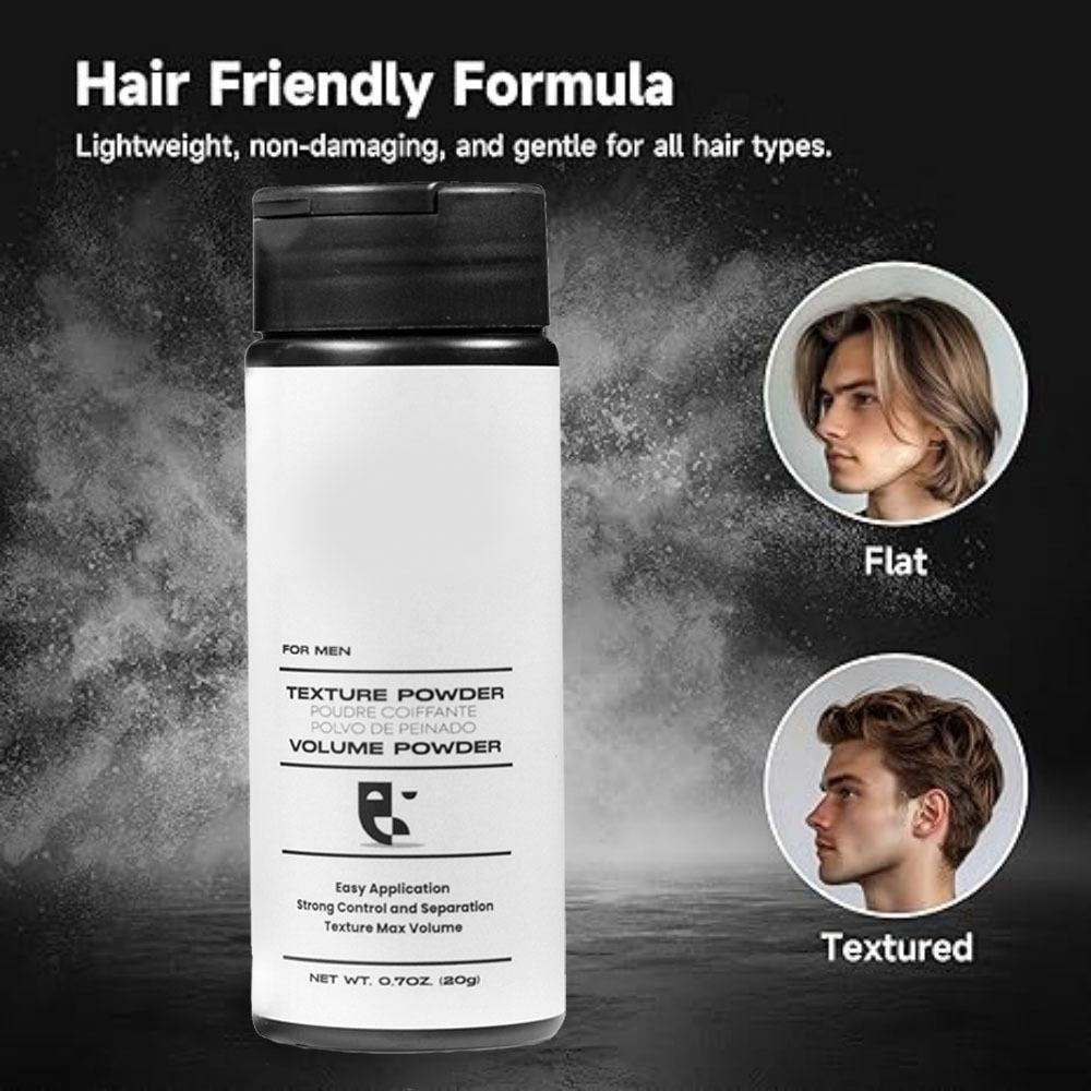 Hair Powder- No-Rinse, Volumizing Hair Styling Powder For Men & Women, Adds Volume & Texture, Stylish Hair Mask Design, Stylish Hair Mask | Volume Powder | Stylish Hair Mask