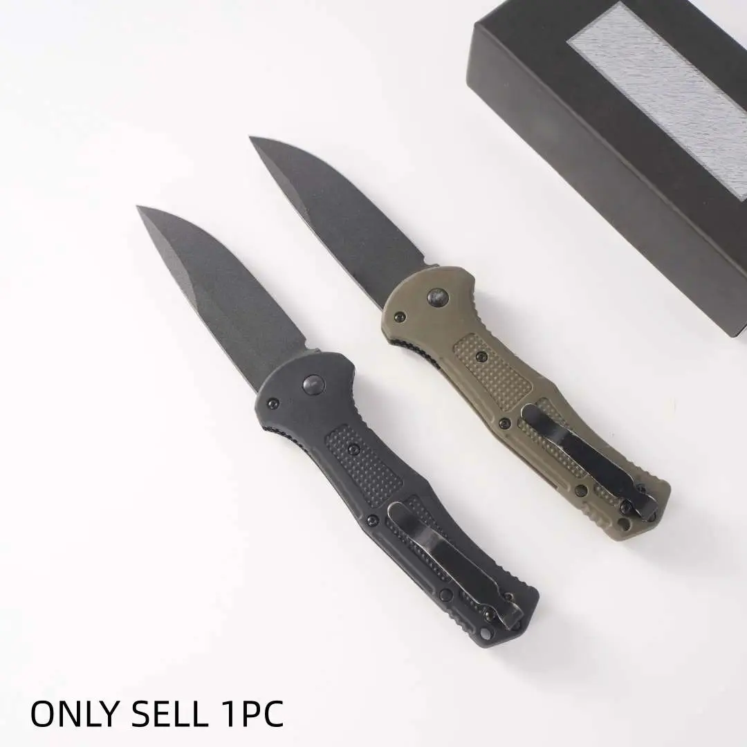 9070 Portable Folding Knife, Compact Steel Blade Tool with Textured Non-Slip Handle for Outdoor Camping & Daily Use, Gift for Men, Knives