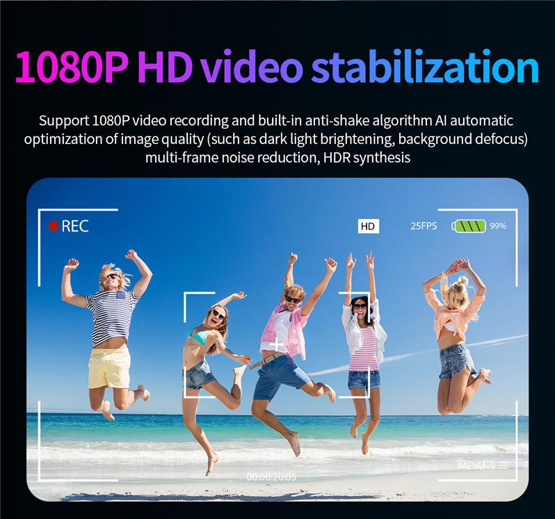 JS-01 Pro Smart Glasses Bluetooth Call Camera Video Recording with Black Tech Notification Wholesale