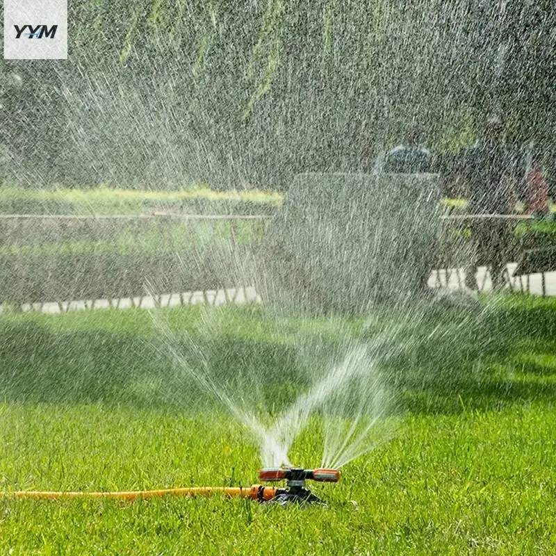 YYM Automatic Sprinkler System with 360° Rotary Adjustable Nozzle, Rotatable Spray Nozzle, Sprinkler, Water Sprinklers, Outdoor Sprinkler Even Watering of Lawns and Gardens, Watering & Irrigation Supplies Yard
