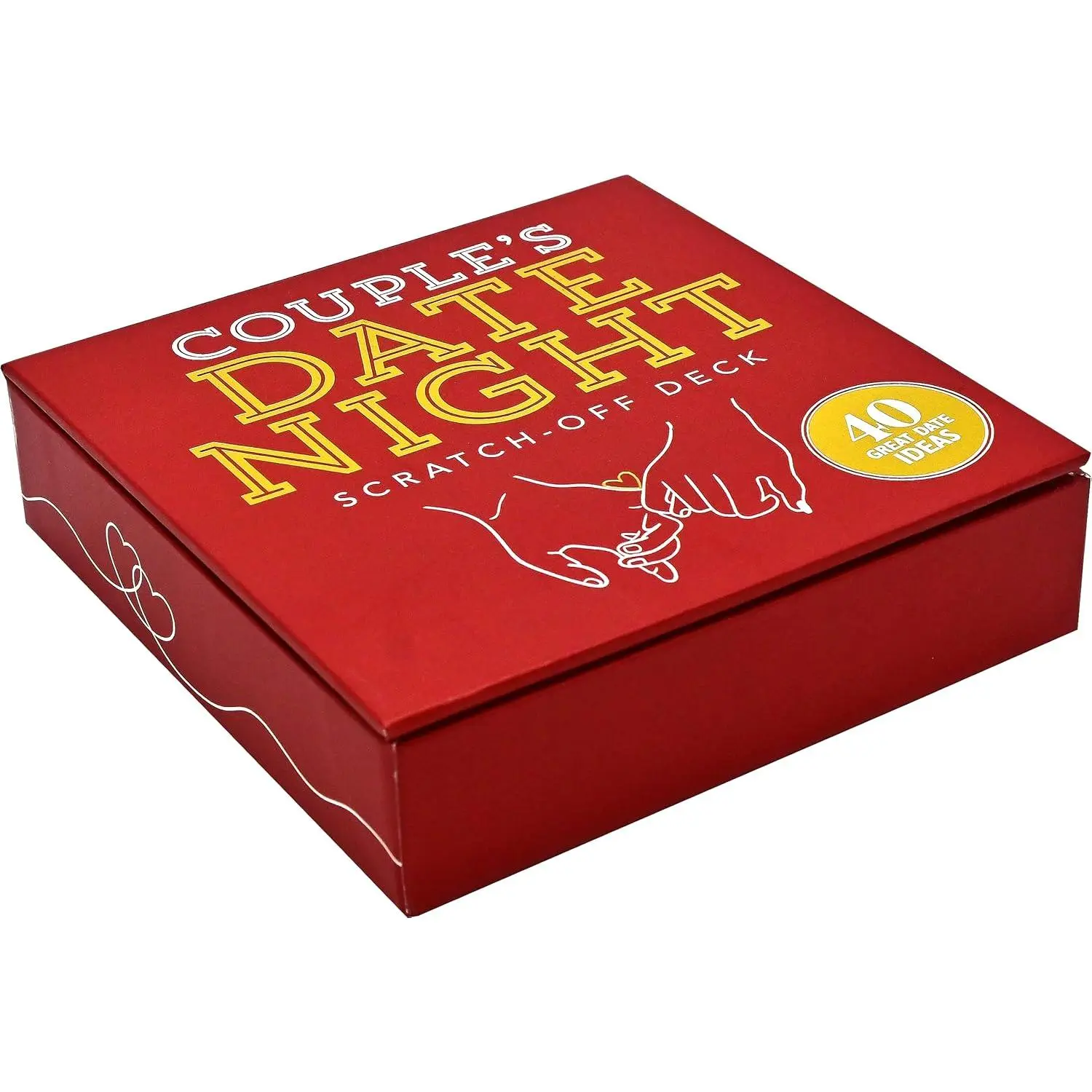 Couple's Date Night Scratch-Off Cards - Hardcover