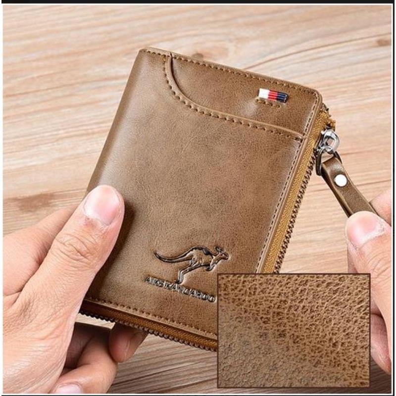 Human RFID Blocking Leather Wallet Credit Card ID Holder Zipper Purse Waterproof Human RFID Blocking Leather Wallet Credit Card ID Holder Zipper Purse Waterproof