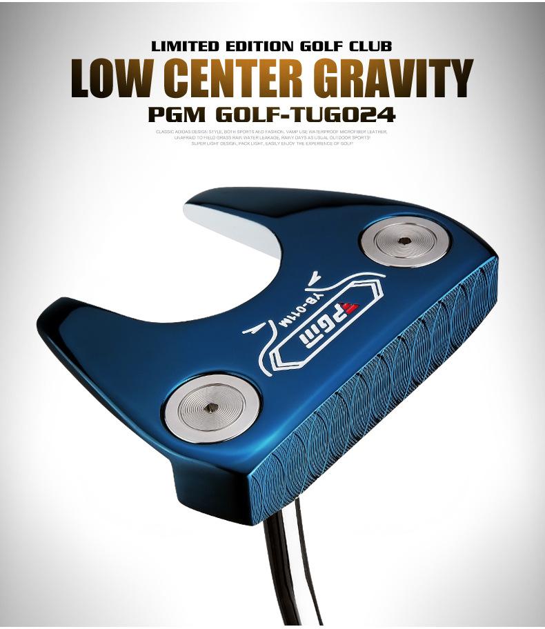 Golf Putter - Men's & Women's - Stainless Steel Stepless Shaft, Low Center of Gravity