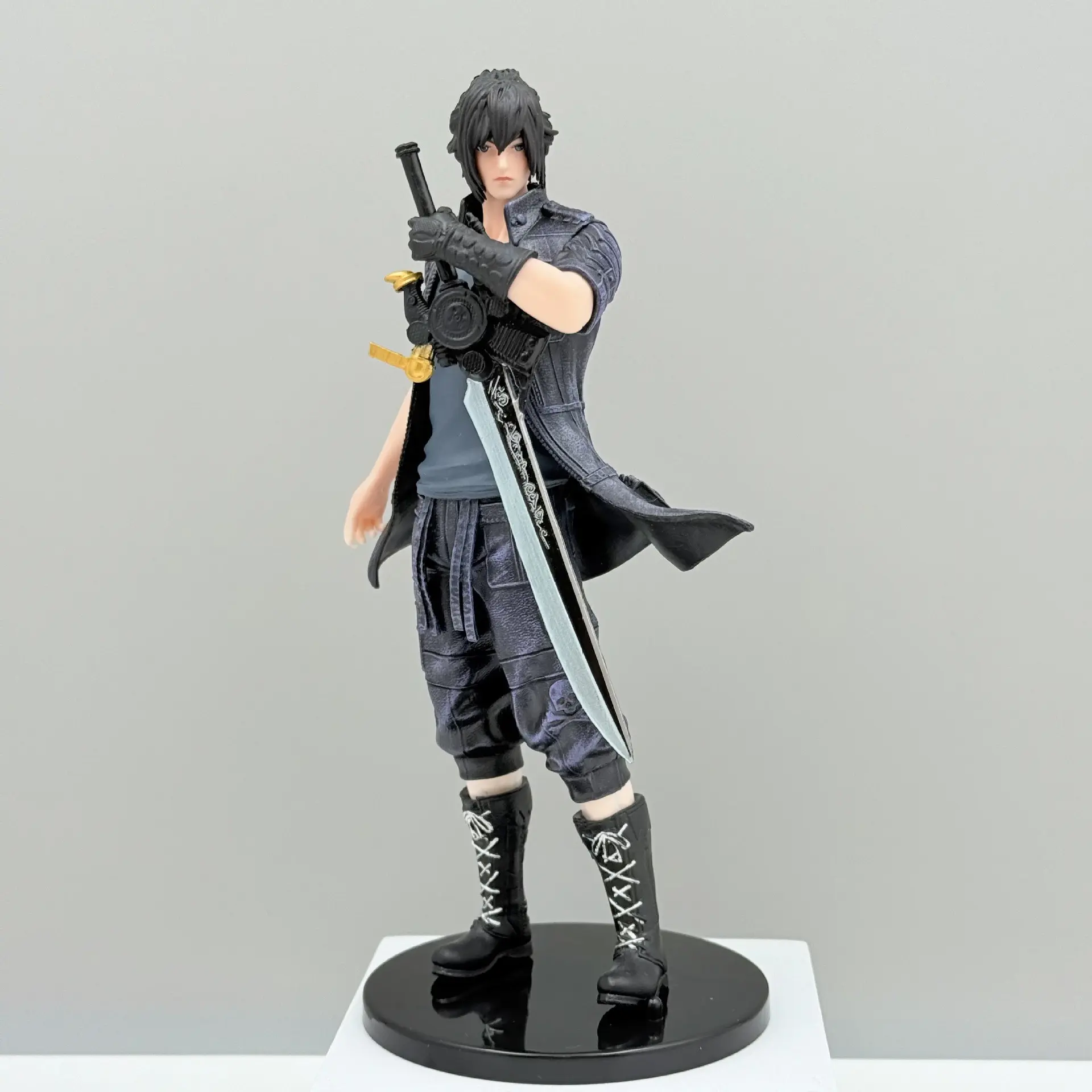 Final Fantasy Xv Series Figure, Noctis Prince Handmade Model, Desktop Decorative Piece, Collectible Action Figure, New Arrival, Themed Figure