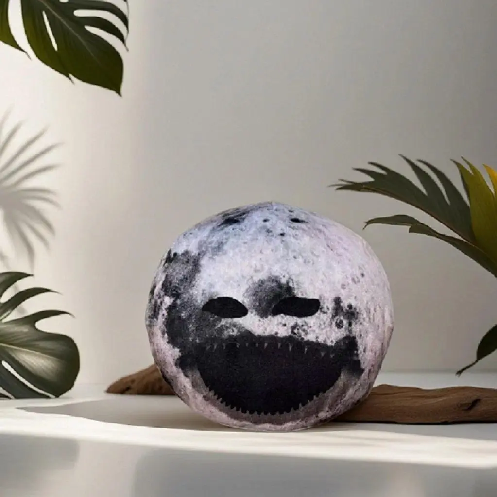 15cm Unisex "The Moon Woke Up" Soft Filled Plush Toy, Cute Stuffed Cartoon Anime Pillow Doll, Ideal Kid Gift for Birthday & Christmas, Collectors Edition
