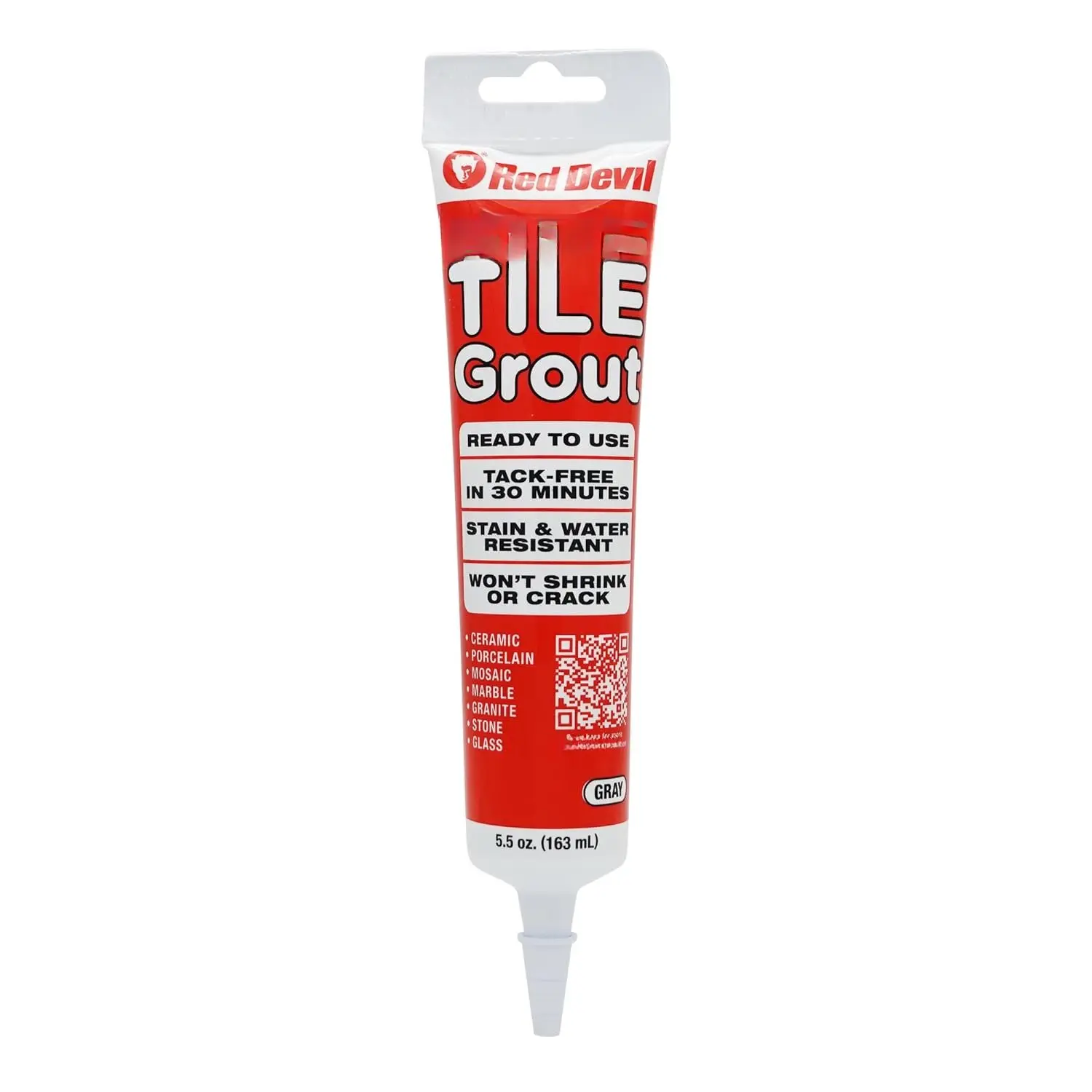 Tile Grout - Gray - 5.5oz. Squeeze Tube