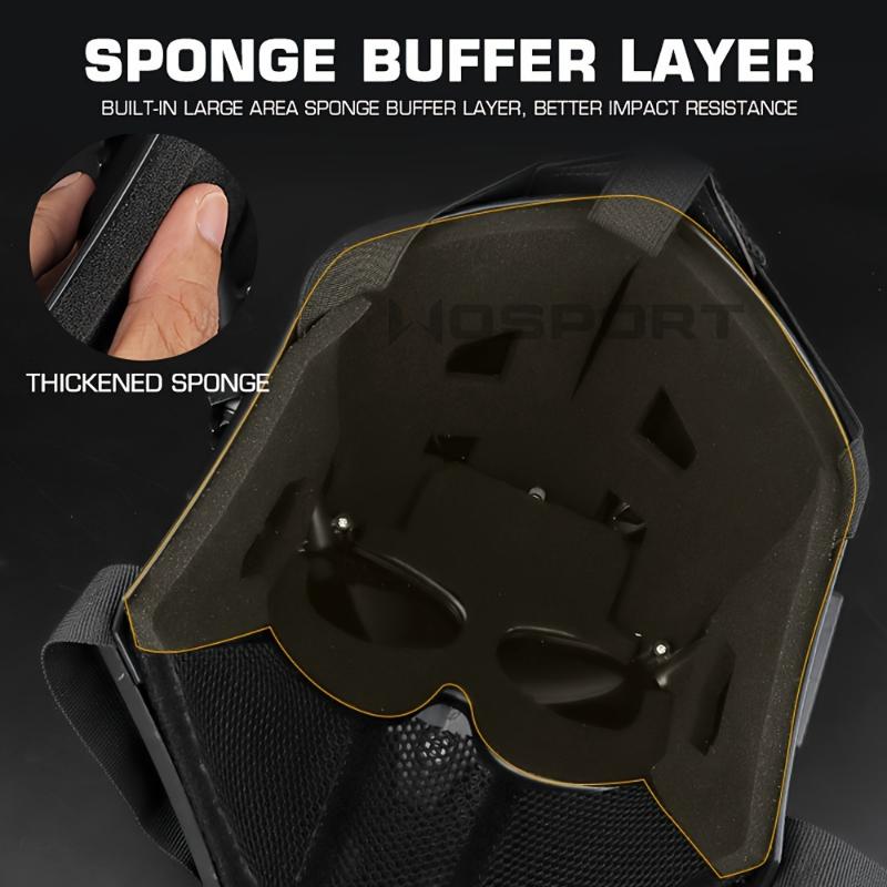 All-Weather, Tactical Full Face Mask - Breathable & Impact-Resistant, Ideal for Cosplay & Outdoor Adventures, Black Realistic Party Favor Maleficent Wings Halloween Stylish Masks Print Animal Head Mask