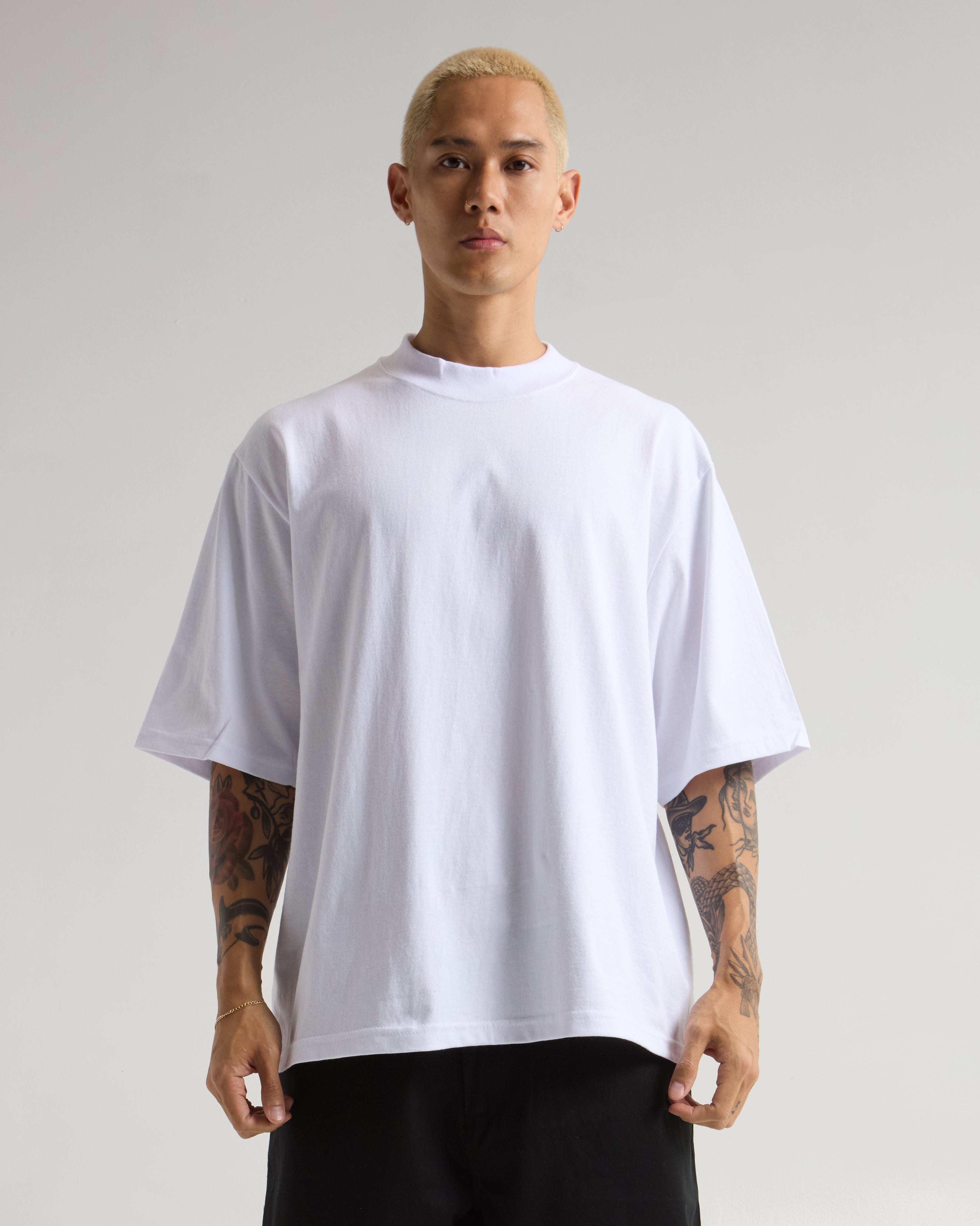 7.5oz Max Heavyweight Oversized Short Sleeve Casual Streetwear