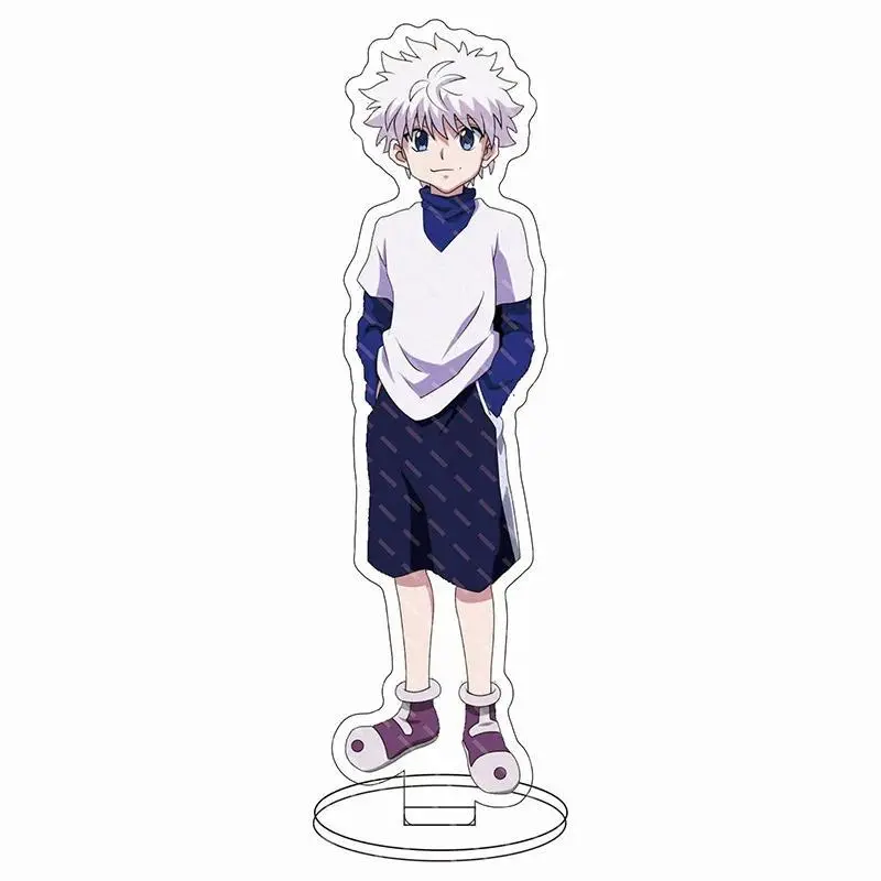16CM Anime Figure Hunter × Hunter‌ Gon Freecss Killua Zoldyck Hisoka Morow Machi Feitan Potoo Cos Acrylic Stand Ornaments Gifts