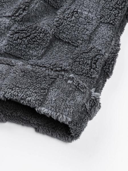 Men's Casual Simple Outdoor Pullover Sweater, Fleece Lined Warm Knitwear, Regular Fit Long Sleeve Top for Fall & Winter