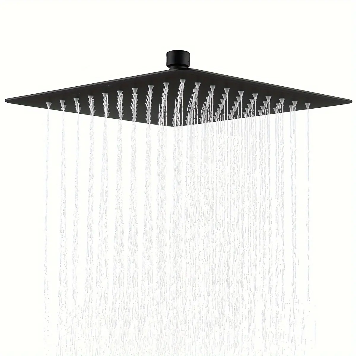 Stainless Steel Square Shower Head, Modern Style High Pressure Shower Head, Bathroom Shower Equipment for Home Use