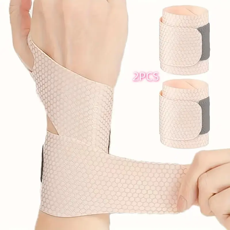 Adjustable Wrist Guards Set of 2, Unisex Comfort Fit, Easy to Adjust, Breathable Material, Essential for Sports, Perfect Gift for Active Lifestyle, Breathable Wrist Brace