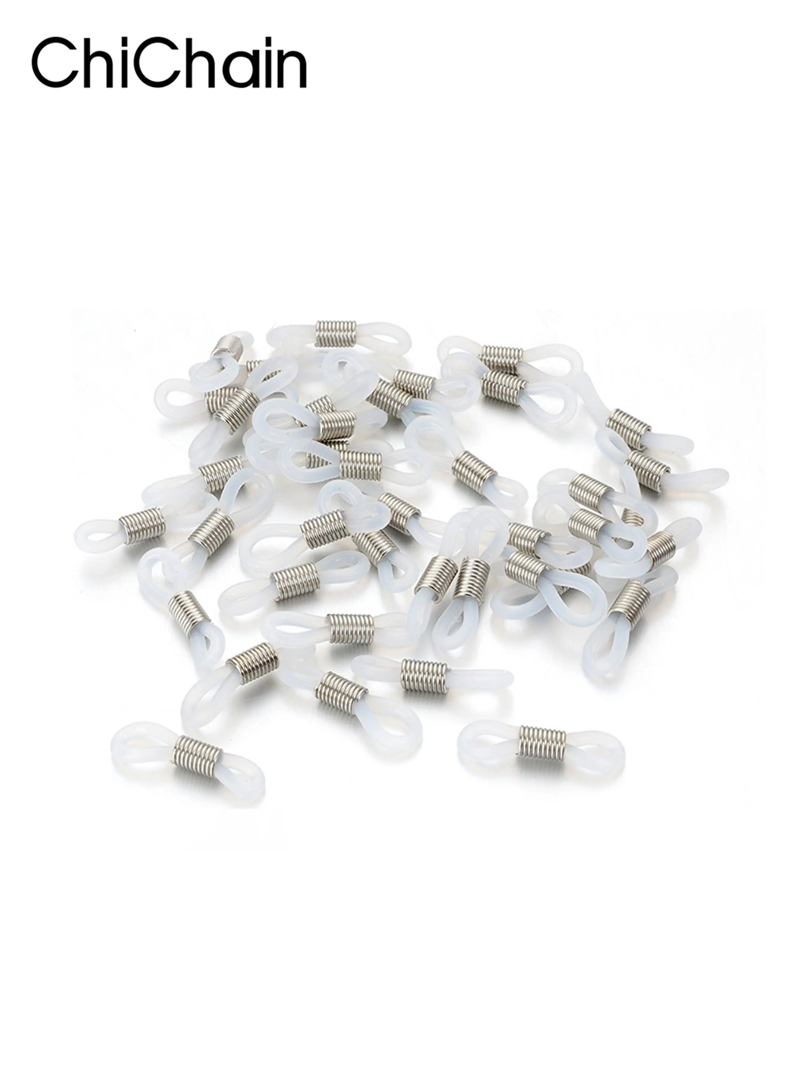 Metal Eyewear Accessories Silicone Rings, Multi-Color Anti-Slip Anti-Loss Glasses Clips, Durable and Stylish Eye Protection