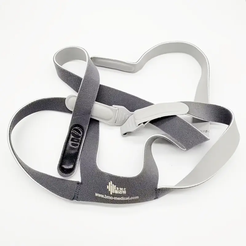 Dream Wear Universal Headgear Strap Full Face Mask Replace Part, 4-Point Adjustable ,Comfortable Durable Stretchy Material, Standard Gray