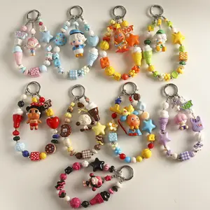 Kawaii Cartoon Beads DIY Kit - Make Your Own Custom Phone Charms & Keychains