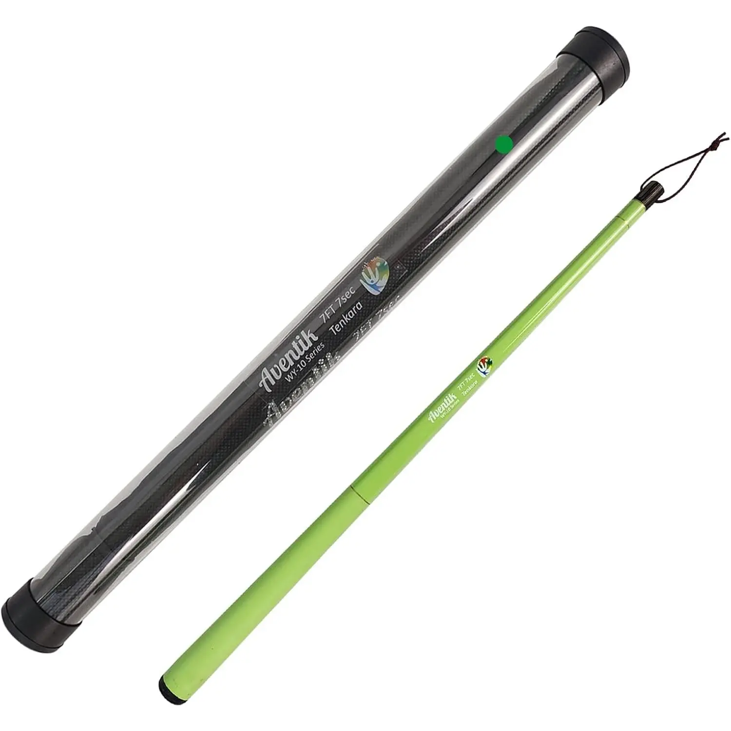 Aventik FreshStart Tenkara Rod in 7ft/8ft,Action 7:3 Complete Beginner Tenkara Rod Kit, 24T Carbon Fiber, Easy to Cast Flexible Durable Lightweight and Compact