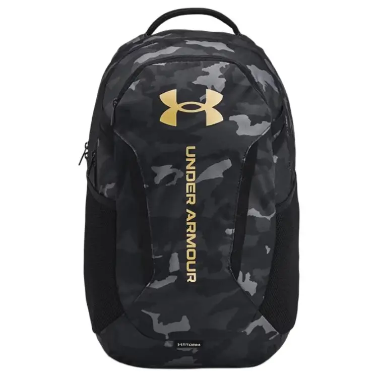 Under Armour 29L Sporty Casual Polyester Backpack for Men in Black and Gold