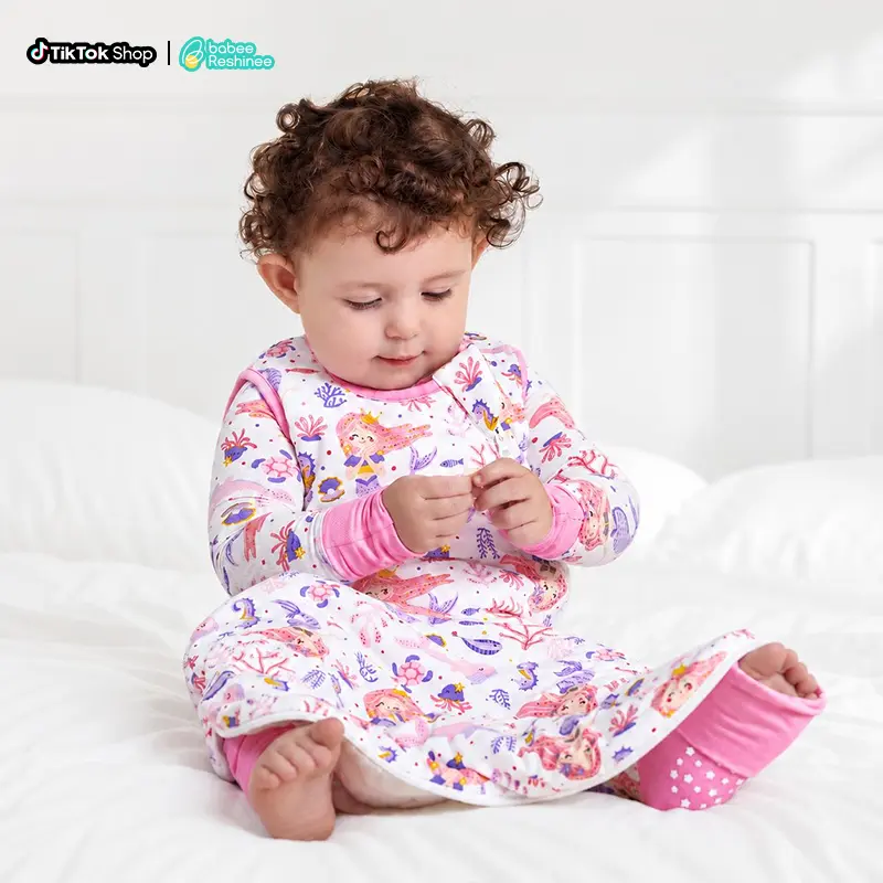babee Reshinee 1.0 TOG Bamboo Fabric Baby Sleep Sack - 2-Way Zipper Wearable Blanket with Zipper Garage, Full-Open Design for Easy Diaper Changes, Breathable 69-73°F, Sleeveless Shirt with Roomy Fit for 0-3 Months, Lemon Tree Baby Shower Gift,baby items