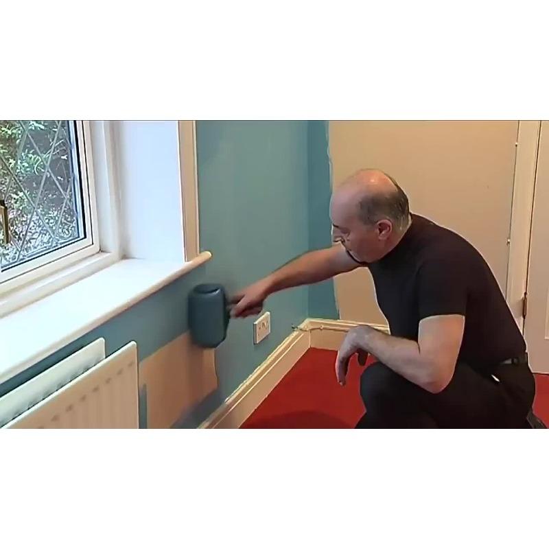 Triangle Paint Brush with Durable Plastic Handle, 1 Count Multi-functional Corner & Crack Painter for Easy Application, Kitchen Cleaning Tool