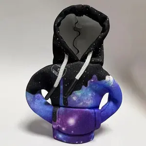 Starry Sky Hoodie Design Gear Shift Cover, Universal Shift Knob Protector for Men & Women