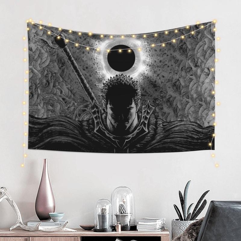 Anime Berserk Tapestry for Living Room Bedroom Dormitory Decoration, 60x40 Inch Gift Wall