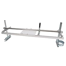 Portable Sawmill 48 Inch Chainsaw Mill Planking Milling 14"-48" Guide Bar Lumber Sawmill Aluminum Steel Heavy Duty Power Tools Tool Box