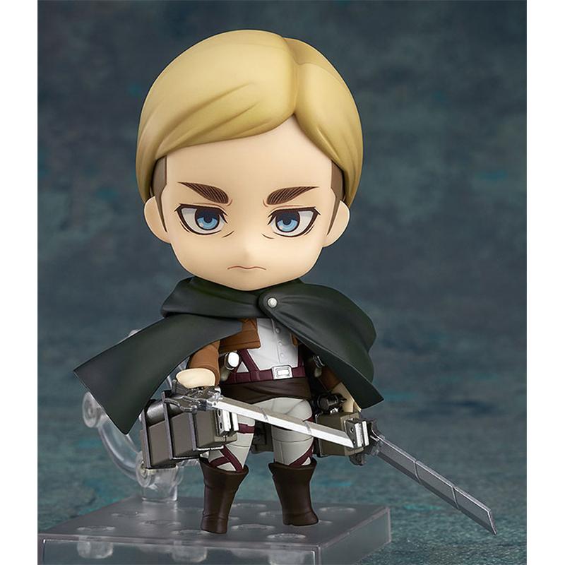 Attack on Titan Animation Comic Peripheral Toy Eren Mikasa Levi Hange Reiner Anime Action Movable Model Figures Collection NTR
