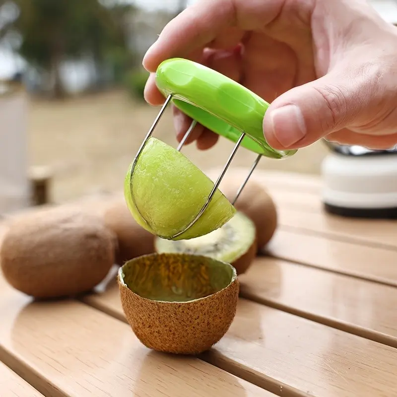 1pc Kitchen Tool Kiwi Peeler, Easy Fruit Peel Cutter, Perfect for Restaurants & Home Use, Compact Design for Efficient Food Prep
