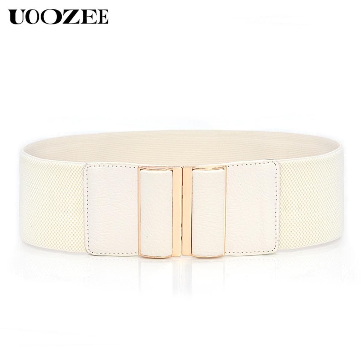 UOOZEE-LIVE Women's Fashionable European and American style belt for women to decorate coats and dresses, belts to tighten waist, elastic waistband for suits