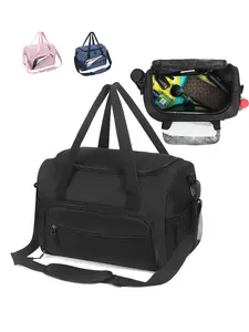 14-Inch Unisex Fitness Bag, Lightweight Travel Backpack, Multiple Pockets, Ideal for Gym and Travel, Portable Sports Bag, Weekend Luggage, Night Bag