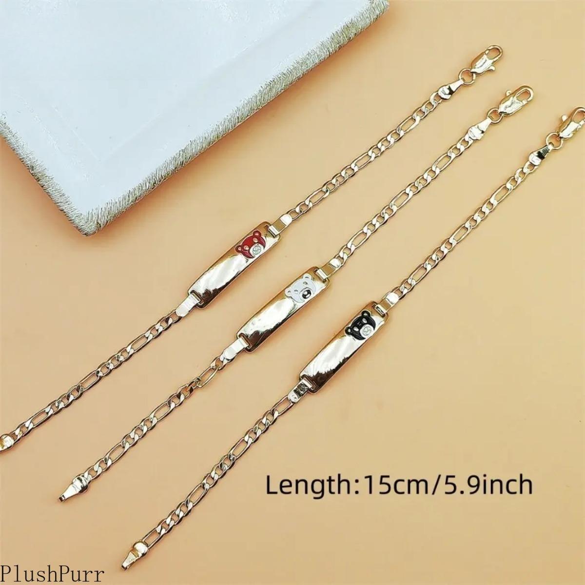 Trendy Cartoon Animal Charm Bracelets for Kids & Little Girls, Cute Handmade Personalized Fashion Jewelry, Adorable Matching Bracelet Set for Best Friends & BFF, Perfect Birthday Party Favors & Holiday Gift for Children