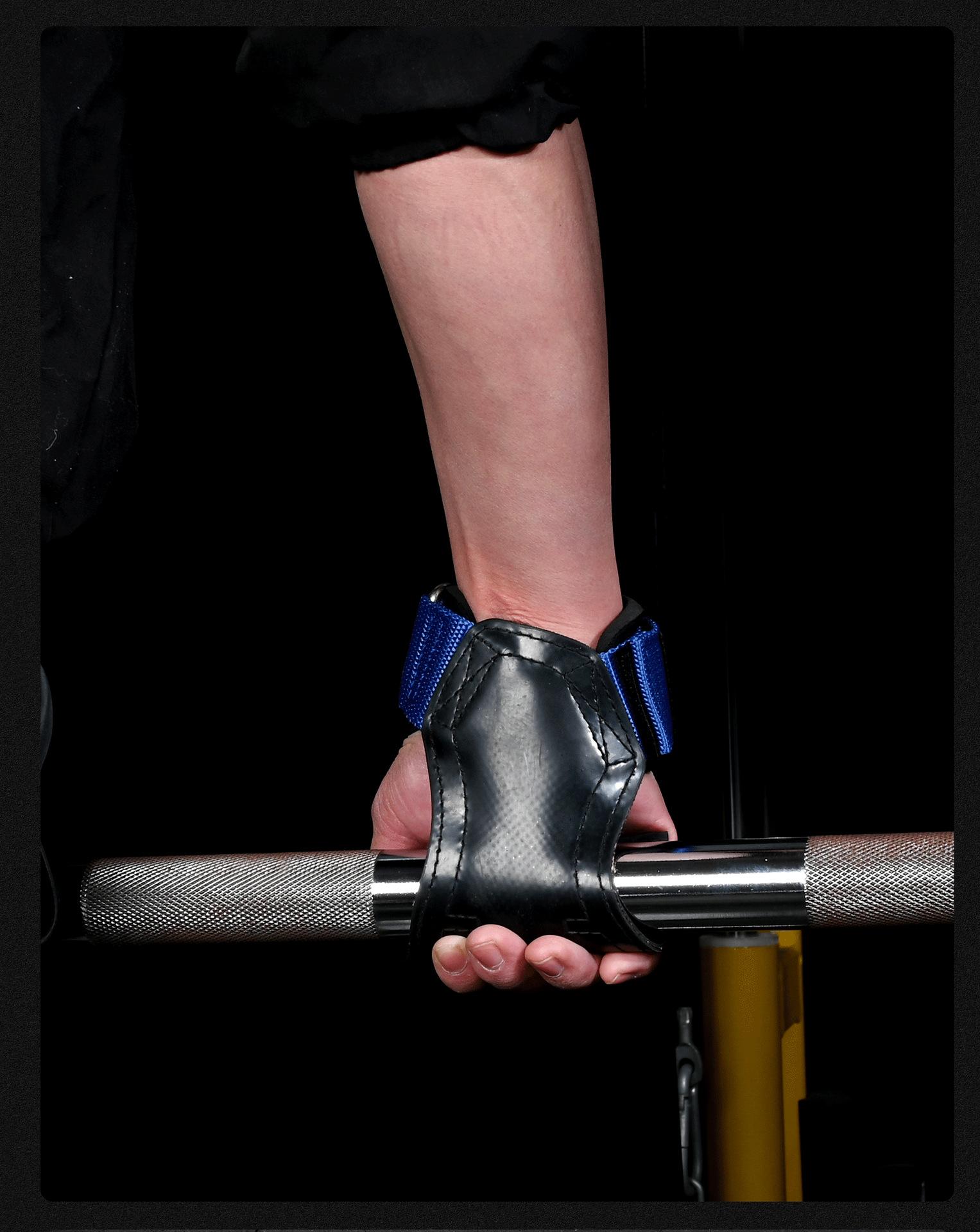 Rubber wrist guards for weightlifting, deadlifts, fitness wrist guards, non-slip wrist protectors, sports protective gear wholesale