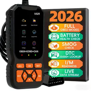 V520 OBD2 Car Diagnostic Scanner Auto Engine Code Reader Vehicle Fault Detector