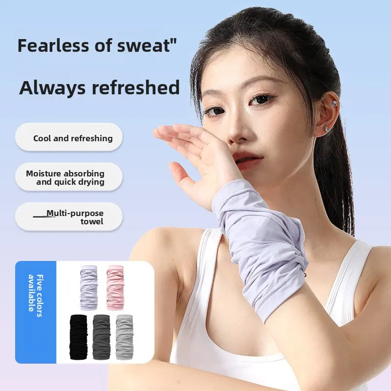 Unisex Cooling Neck Gaiter, Lightweight Solid Color Quick-Dry Face Wrap with a Snug Fit for Outdoor Sports, Running, and Gym, Gym/Running, Outdoor Wear, Solid Colors, Onesize