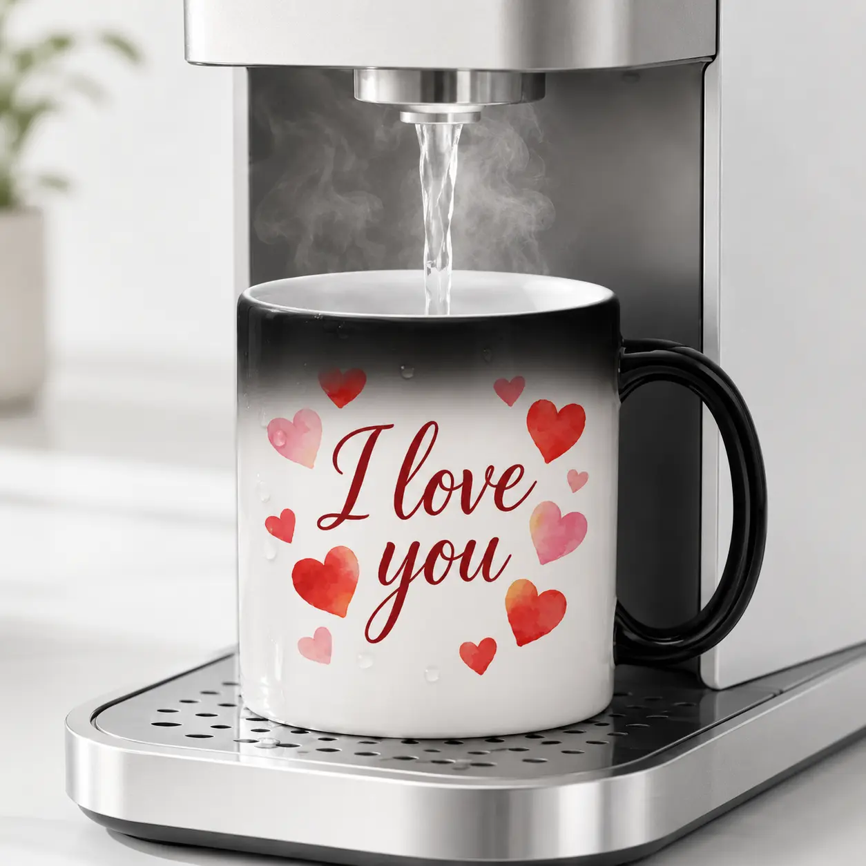 Magic Color Changing Mug, Ceramic Coffee Mug, Thermosensitive Ceramic, 11oz  Perfect Gift for Mother's Day, Friends, Lovers, Father, Drinkware, Ceramic Mugs