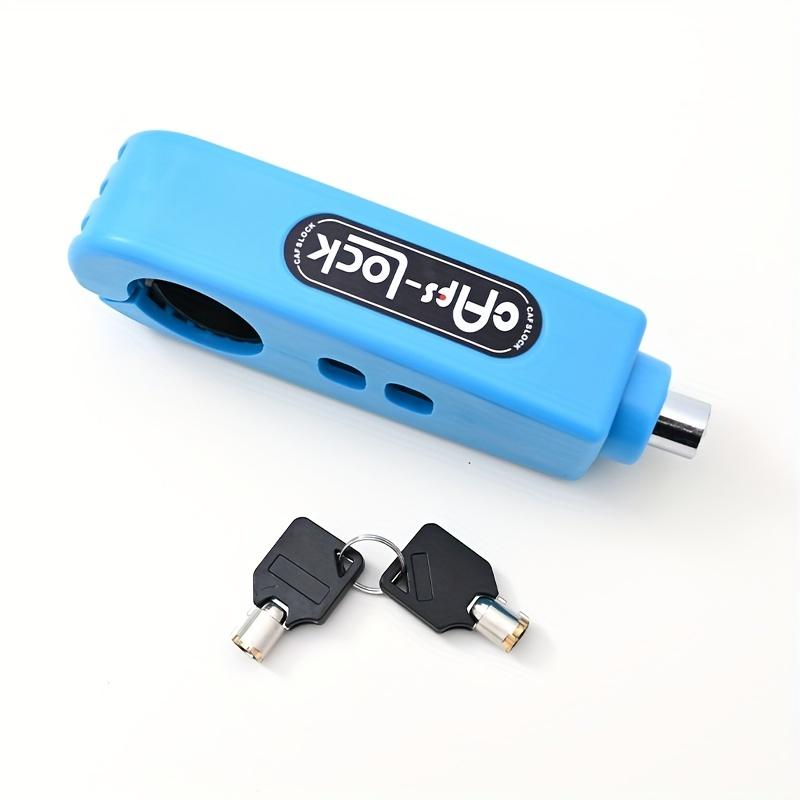 2025 Heavy Duty Motorcycle Brake Lock, Industrial-Grade Anti-Theft Handlebar Lock with Reinforced Alloy Body & Hardened Steel Lock Core, Universal Fit for Scooters, Bikes, Mopeds, ATVs, Includes 2 Spare Keys, Ultimate Security for Parking Safety