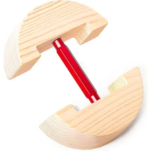 Hat Stretcher for Fitted Hats, Cowboy Hat Stretcher Fitted Hat 7 to 8 1/2, Adjustable Wooden Hat Jack Stretcher Fits All CapsGift.